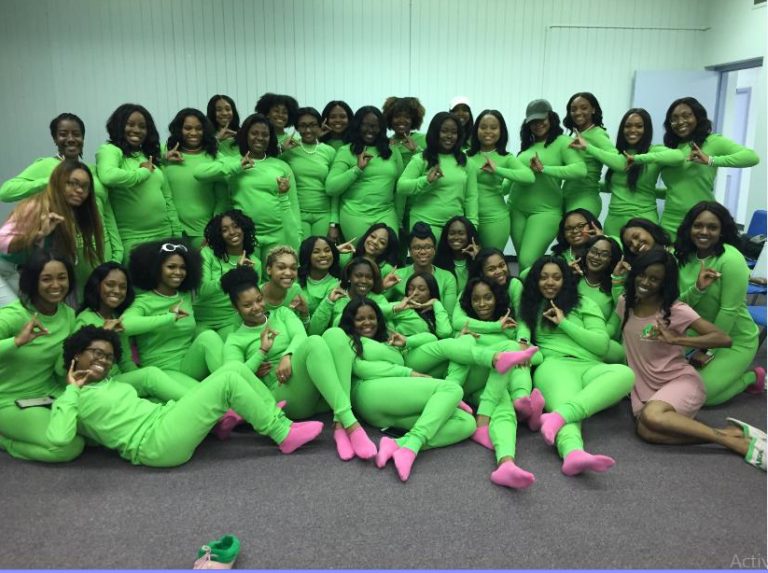 Gamma Phi Celebrates AKA Week