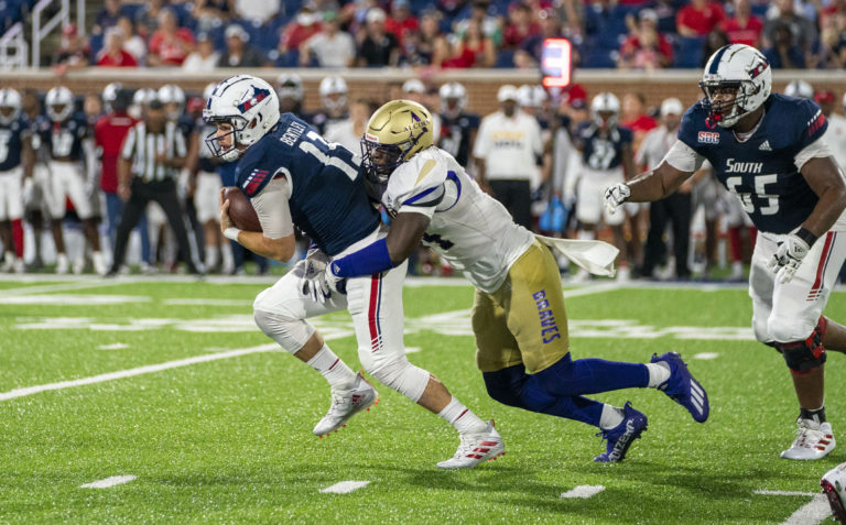 Alcorn Goes Down Fighting