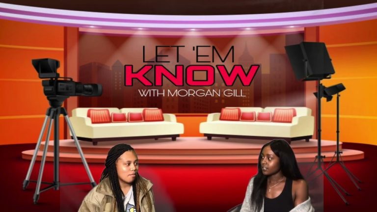 Morgan Gill doing her show ‘Let ‘Em Know’ (March 1, 2022)