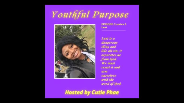D’Anna King doing her show ‘Youthful Purpose’ (S1 E6)