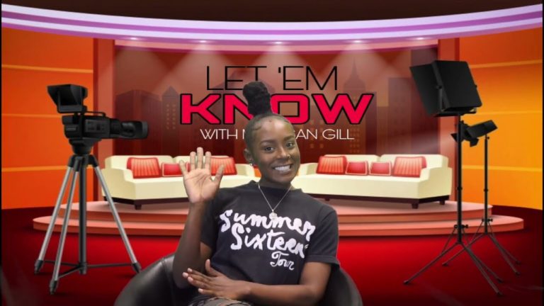 Morgan Gill doing her show ‘Let ‘Em Know’ (March 31, 2022)