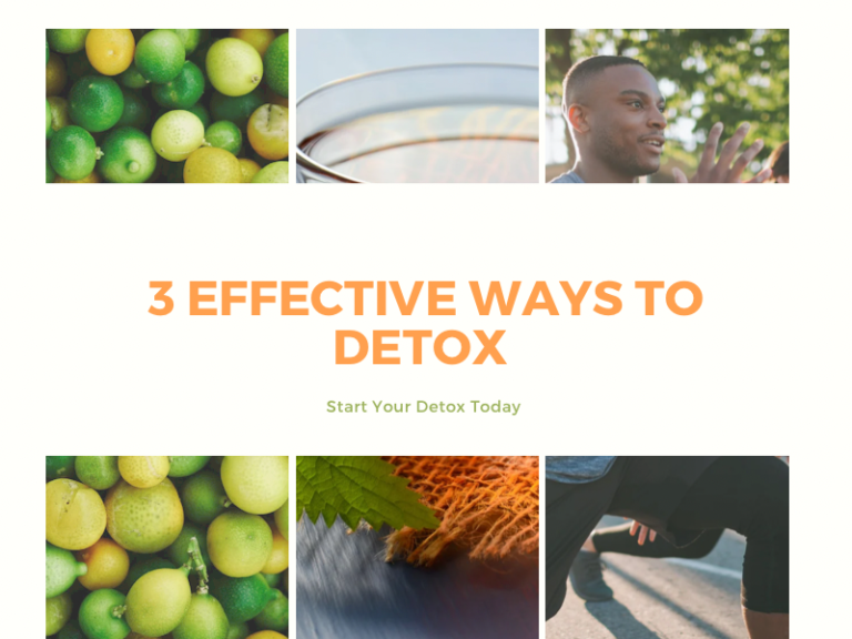 3 Effective Ways to Detox