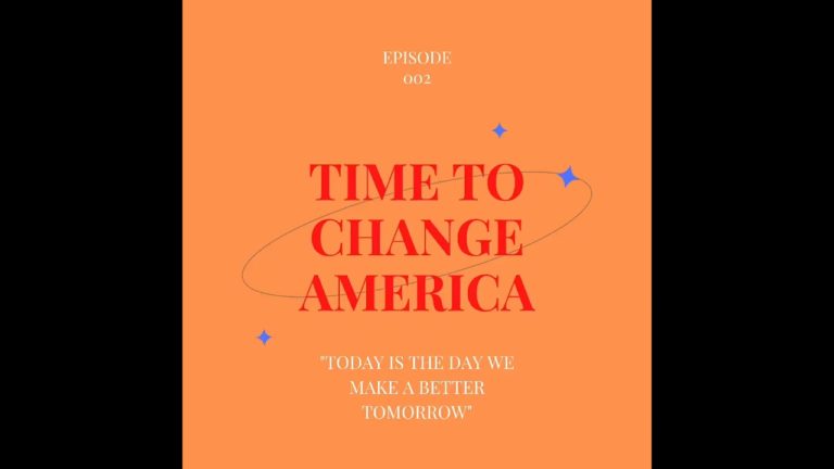 Dejah Burton doing her podcast ‘Time to Change America’ (S2 E2)