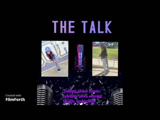 Martiyona Carter doing her podcast ‘The Talk’ (S1 E2)