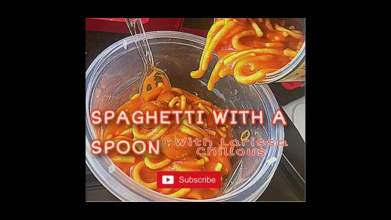 Spaghetti With a Spoon featuring Larissa Chillous (S1 E2)