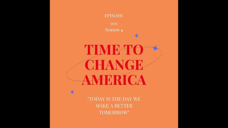 Dejah Burton doing her podcast ‘Time to Change America’ (S2 E5)