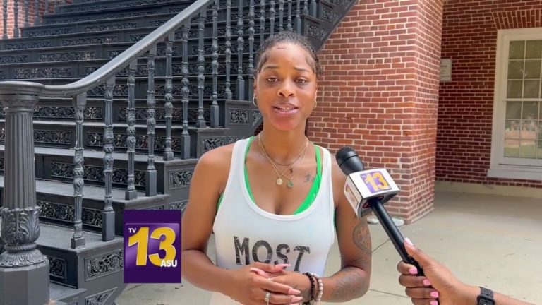 Pop Up Prayer / MeKiyla Brown reporting for ASU TV-13