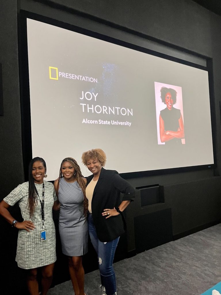 Thornton interns with National Geographic