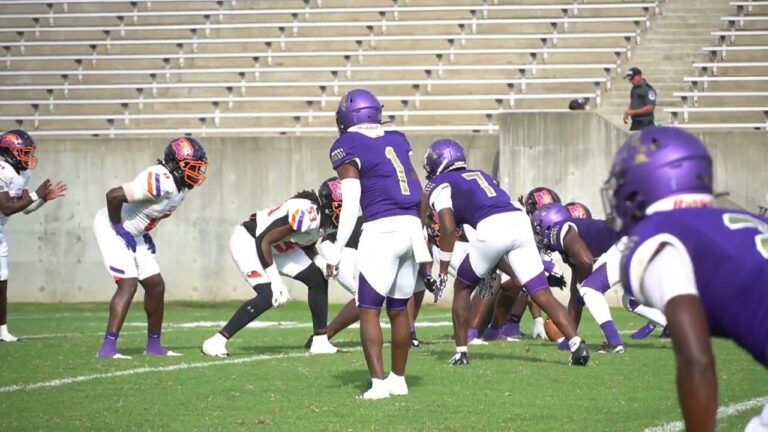 Aerial Hoskins reporting for The Campus Chronicle/ Alcorn State University v Edward Waters University