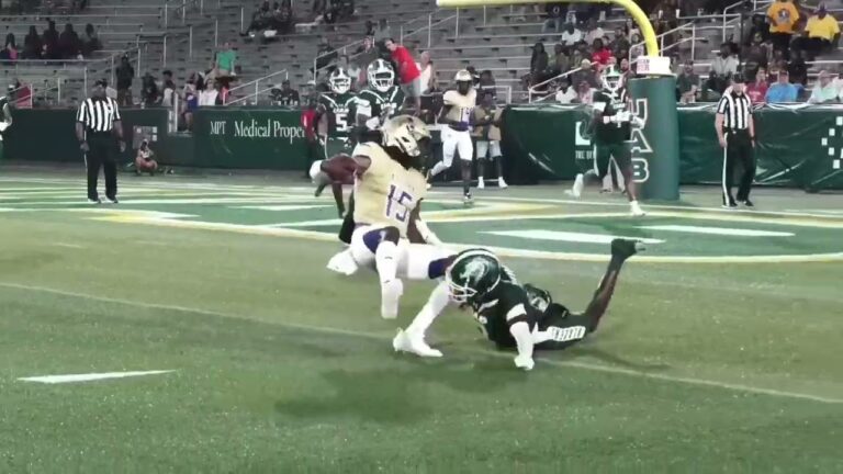 Alcorn State University Football Highlights against the University of Alabama at Birmingham