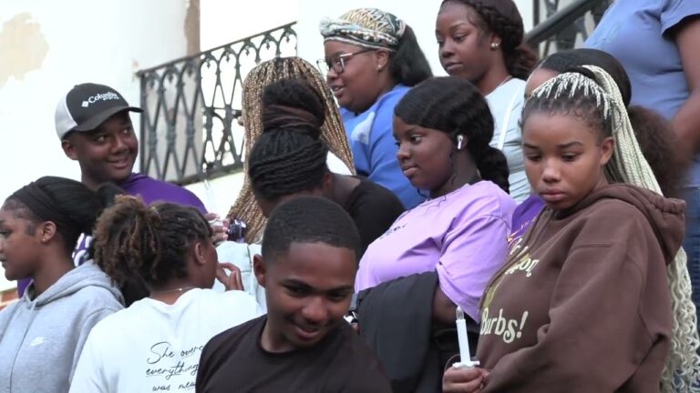 Brandon Buie reporting for ASU TV-13 /Shundrea Chestnut Vigil