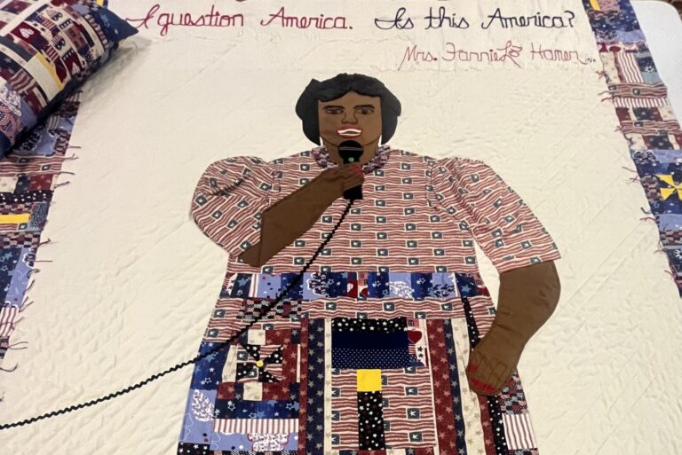 The Unveiling of “Is This America? The Fannie Lou Hamer Quilt”