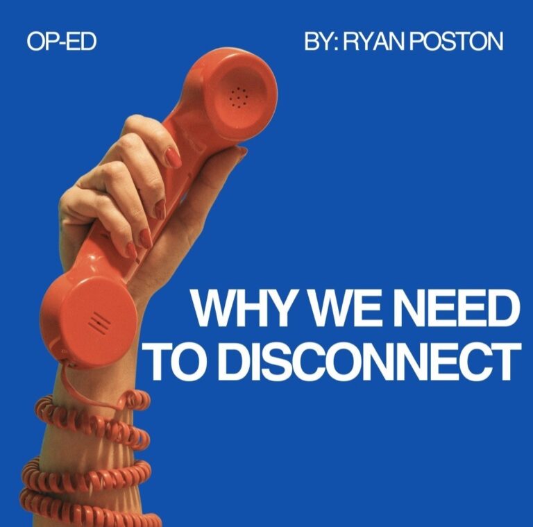 Why We Need To Disconnect