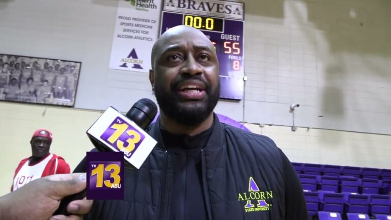 Brandon Buie reporting for ASU TV-13 / Alcorn Men’s Basketball vs Prairie View A&M University