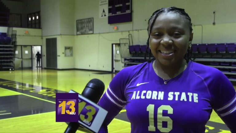 Brandon Buie reporting for ASU TV-13 / Volleyball