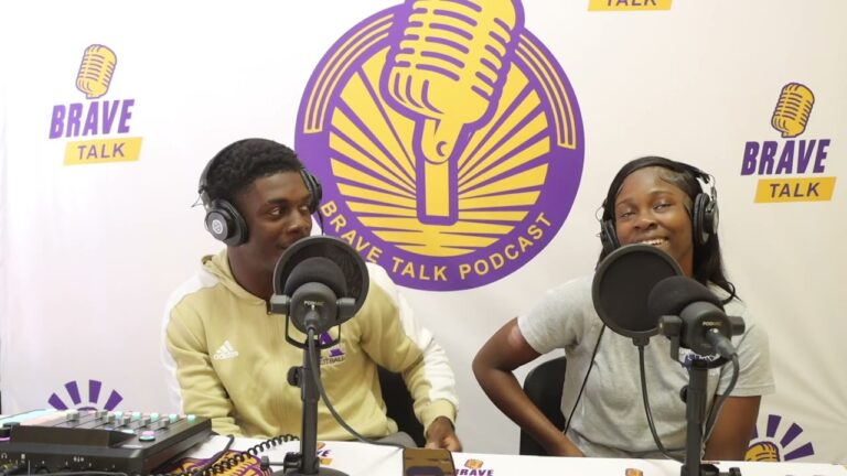 Camren Stewart doing his Podcast ‘Overtime Unlocked’ (S1 E1)